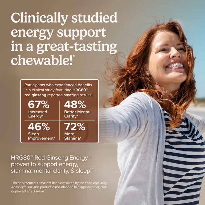 HRG80™ Red Ginseng Energy Chewable