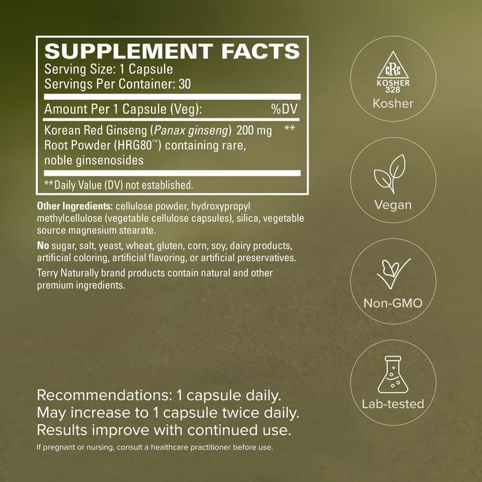 HRG80™ Red Ginseng Energy