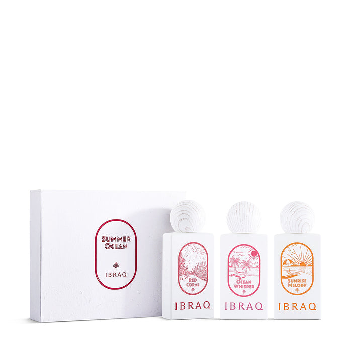 IBRAQ Mini Summer Ocean Collection (3 × 10 ml)