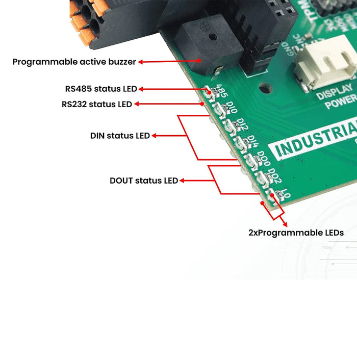 Industrial IO HAT+ for Pi 5 and Argon Industria Cases by Cytron - The Pi Hut