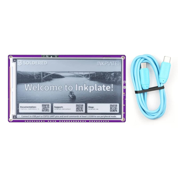 Inkplate 5 Gen2 by Soldered Electronics - The Pi Hut