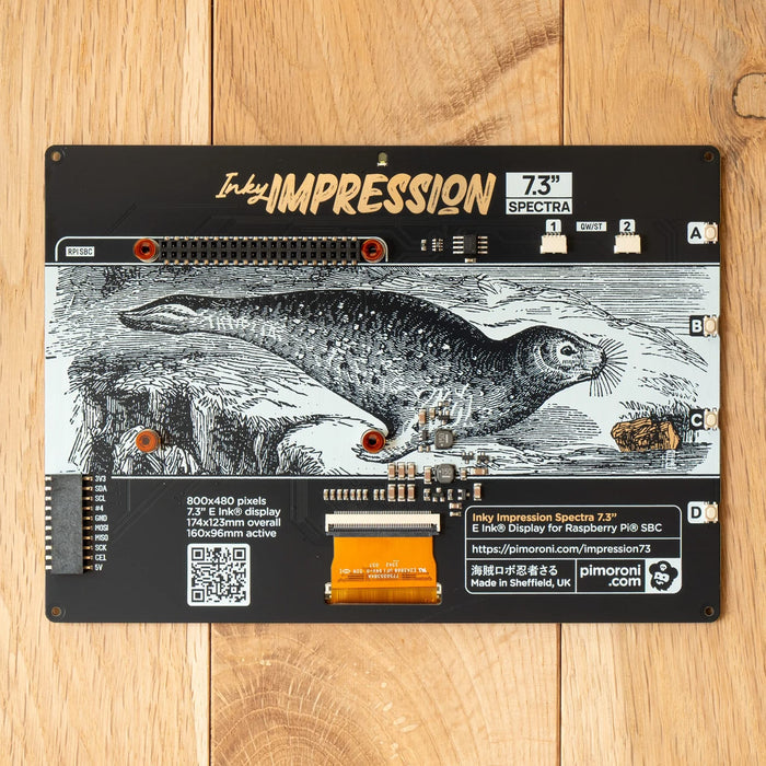 Inky Impression 4.0" by Pimoroni - The Pi Hut