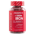 novomins iron supplements for women and men with 20 mg of iron per serving