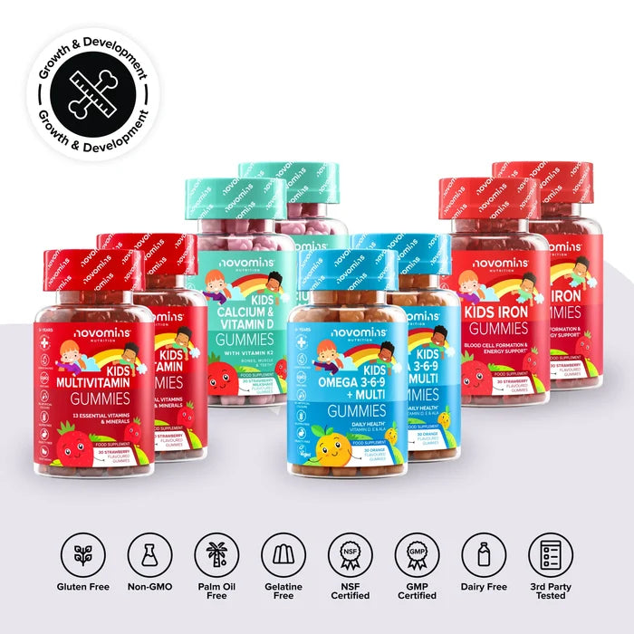 Novomins Kids Growth & Development Bundle