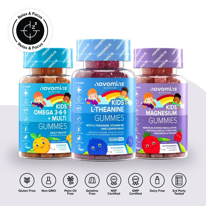 Novomins Kids Relax & Focus Bundle