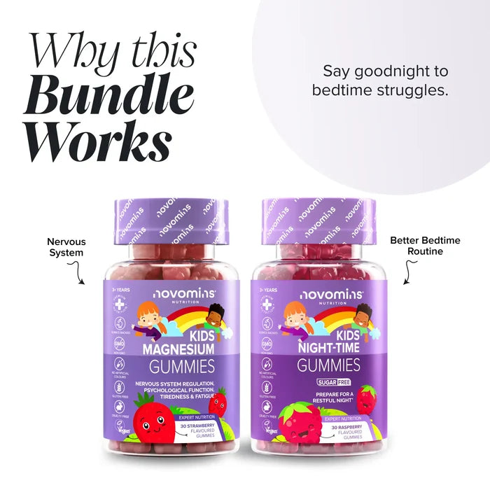 Novomins Kids Sleep Bundle why this bundle works