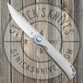 Kizer - Begleiter - Flipper - Titanium - S35VN - Drop Point Blade - Ki4458T2