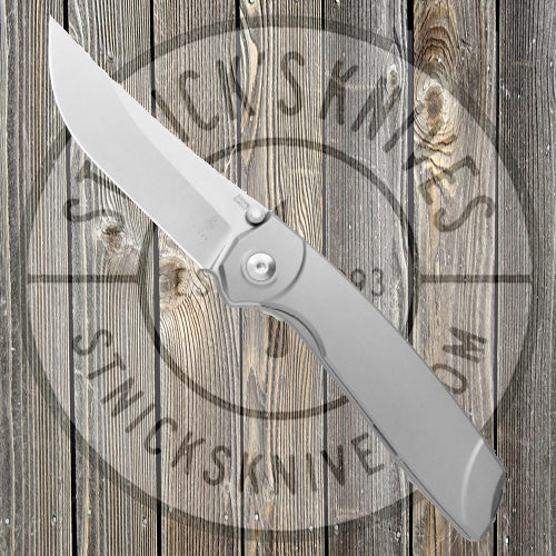 Kizer - Shamshir - Flipper - Contoured Titanium - S35VN - Ki4517 - SNK/WTO - Home Office