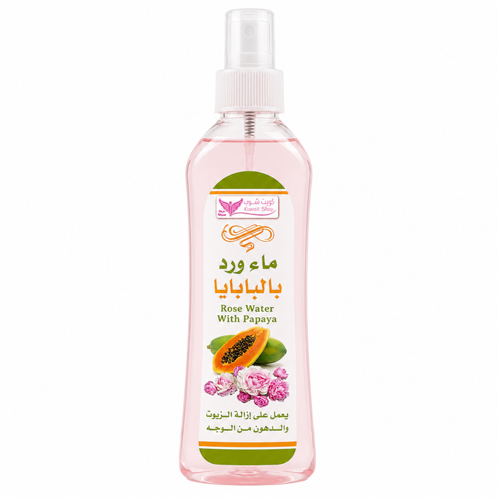 Kuwait Shop Rose Water with Papaya 200ml
