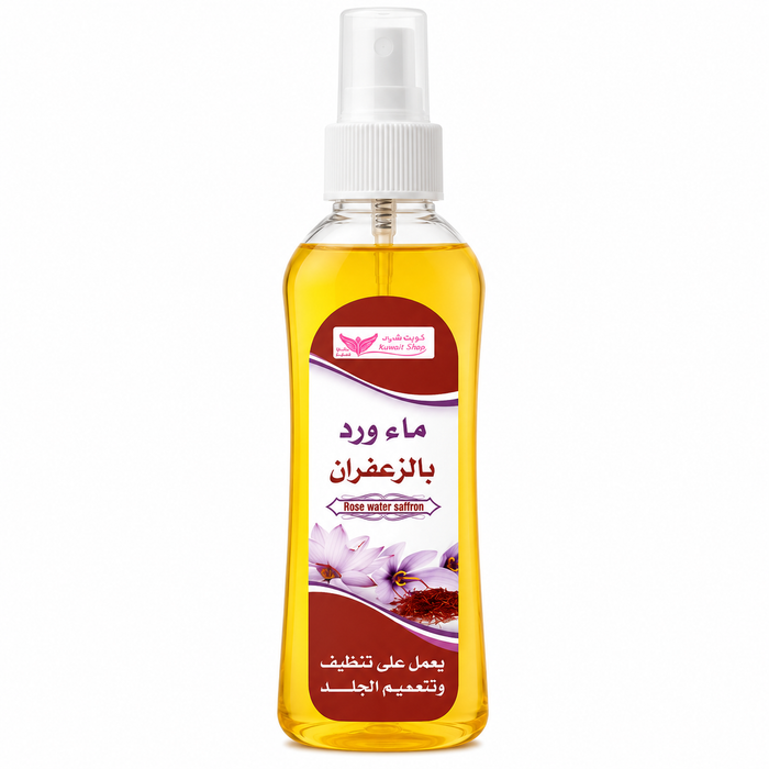 Kuwait Shop Rose Water with Saffron 200ml