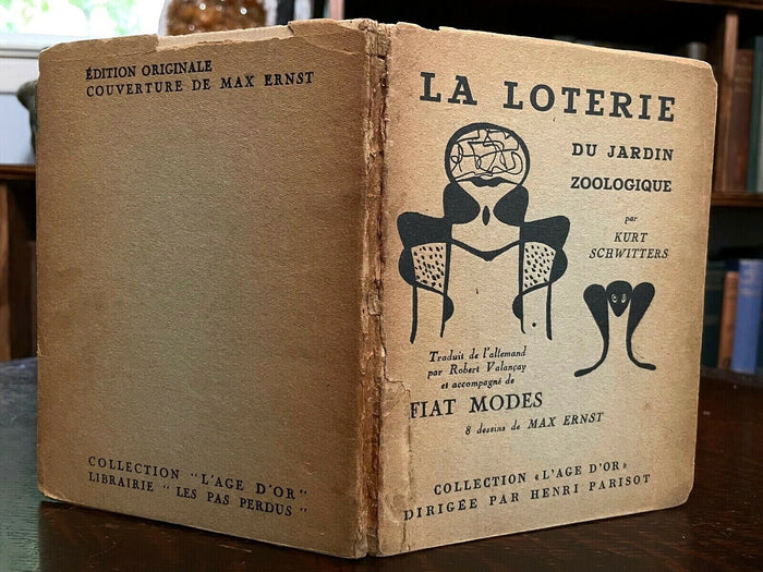 LA LOTERIE DU JARDIN ZOOLOGIQUE - Schwitters, 1st 1951 MAX ERNST DADA SURREALISM