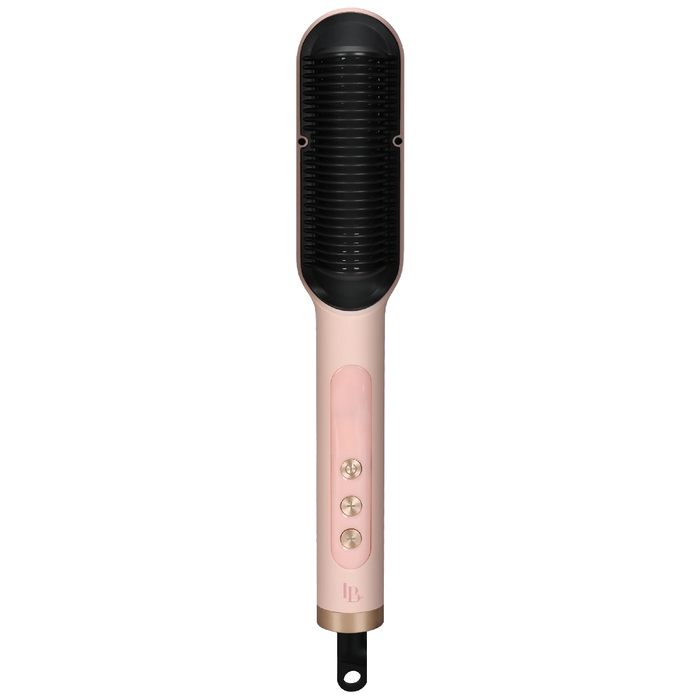 Labelle LB014 Straight Pro Brush Leaves it Smooth, Shiny and Wrinkle Free - Pink
