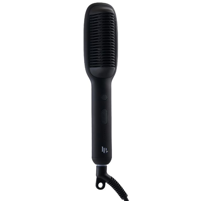 Labelle LB038 Baby Straight Brush Safe and Easy to Use with One Hand - Black