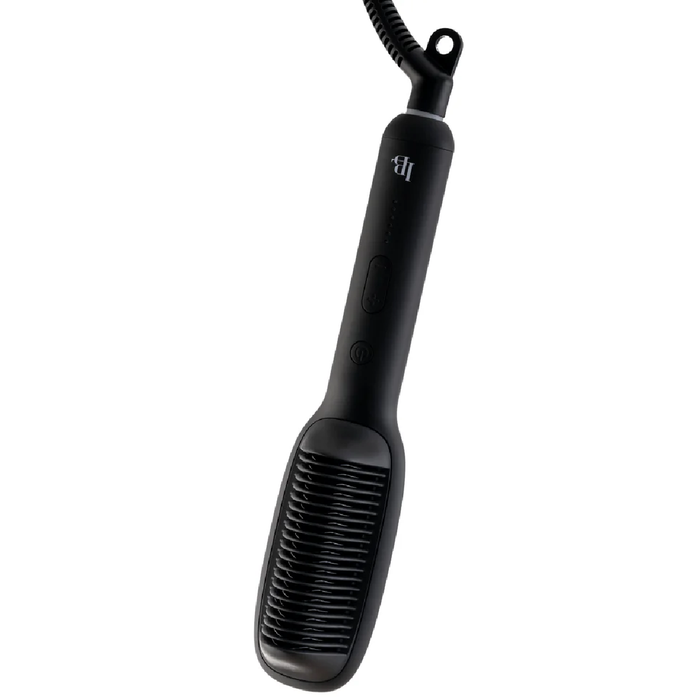 Labelle LB038 Baby Straight Brush Safe and Easy to Use with One Hand - Black