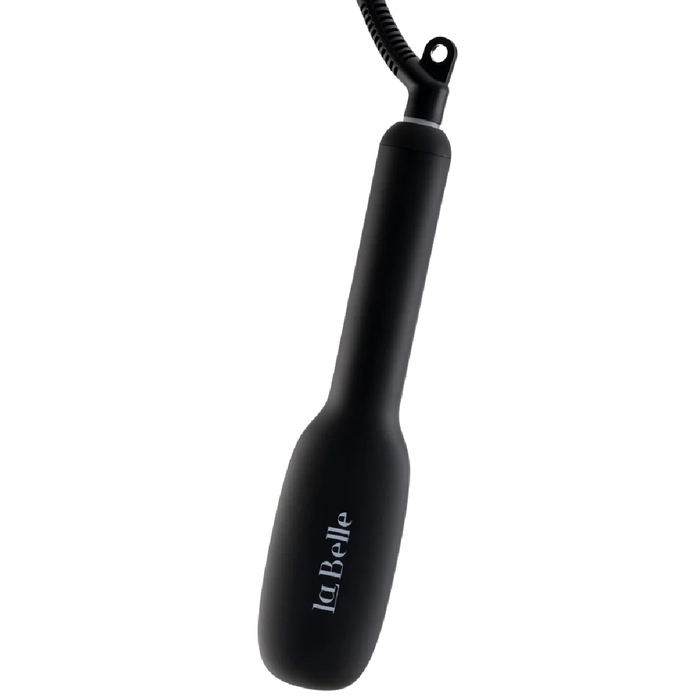 Labelle LB038 Baby Straight Brush Safe and Easy to Use with One Hand - Black