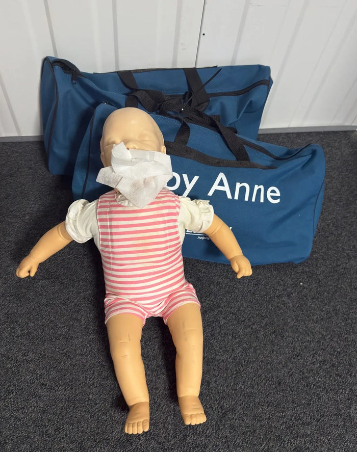 Laerdal Baby Anne Training Manikin In Carry Bag (Original) training manikin SelfiMed UK