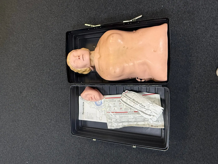 Laerdal Resusci Anne Torso Training Manikin in Carry Case CPR torso training manikin SelfiMed UK