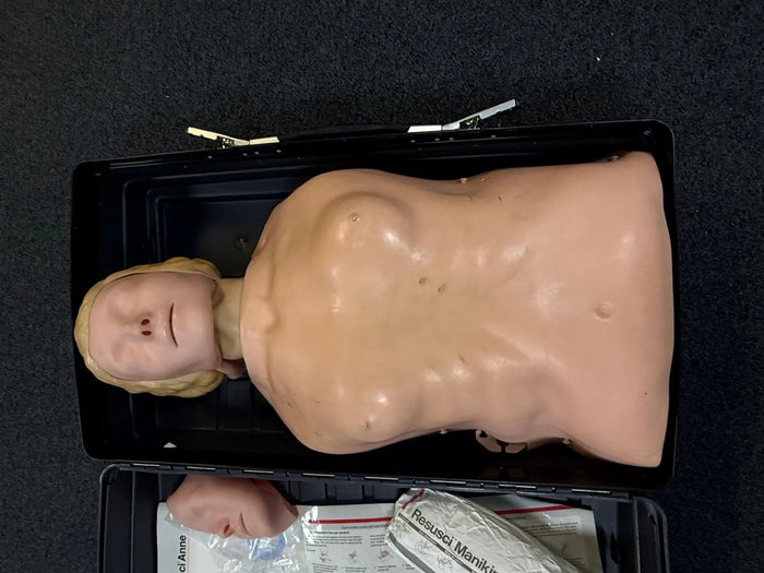 Laerdal Resusci Anne Torso Training Manikin in Carry Case CPR torso training manikin SelfiMed UK