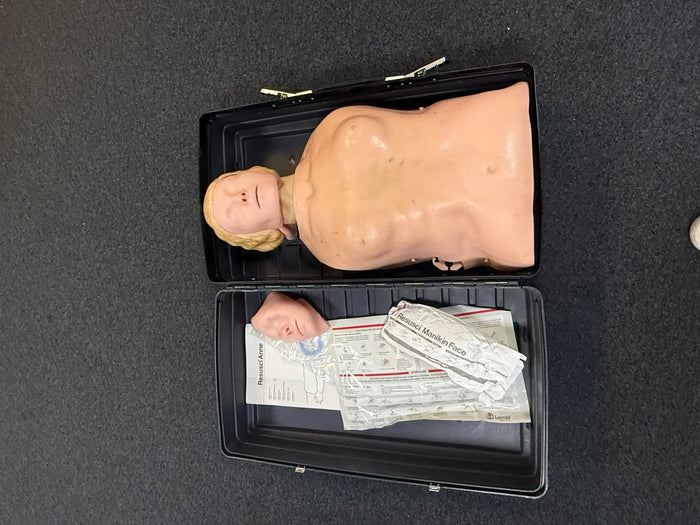 Laerdal Resusci Anne Torso Training Manikin in Carry Case CPR torso training manikin SelfiMed UK