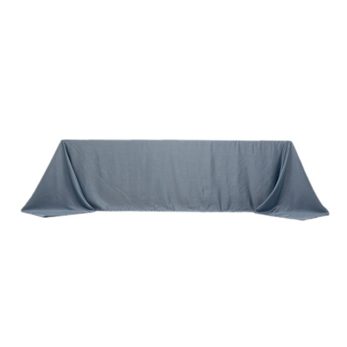 Gray tablecloth draped elegantly on a table