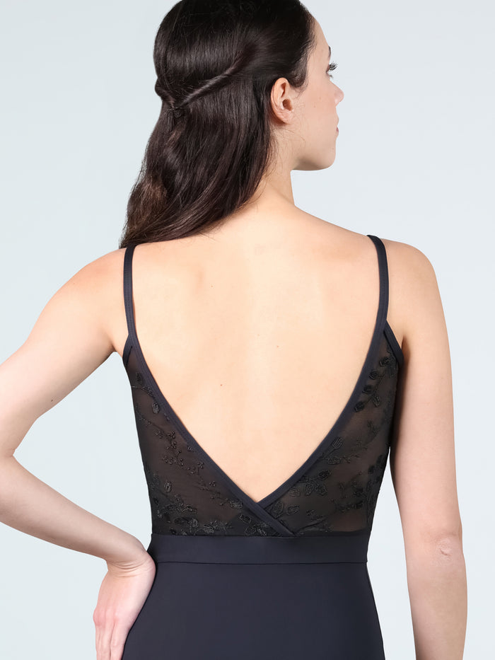 Lily of the Valley Cross Back Camisole Leotard