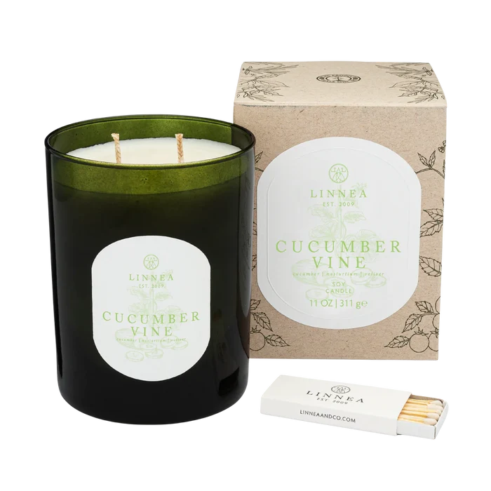 Linnea | Cucumber Vine Soy Candle