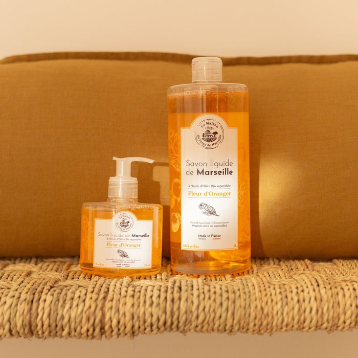 La Maison du Savon de Marseille Liquid Marseille Soap 300ml - Orange Blossom