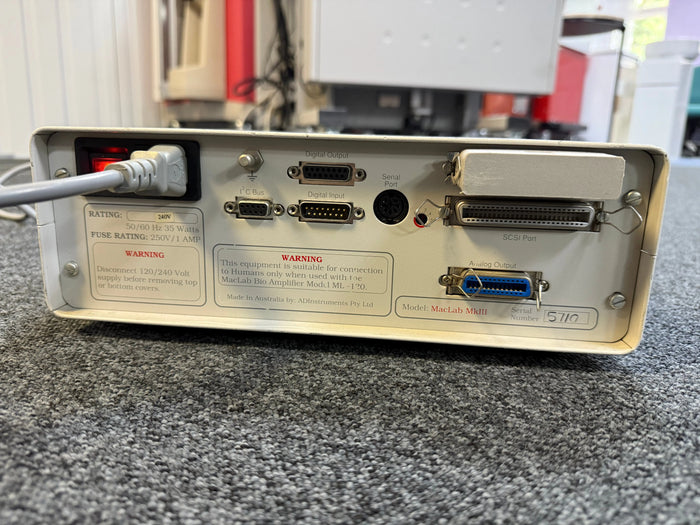 MacLab/4e ADInstruments High Performance Recording Unit physiological data recording unit SelfiMed UK