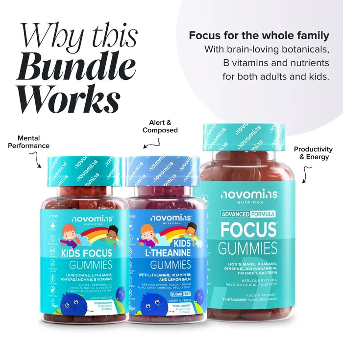 Novomins Mama & Me Focus Bundle why this bundle works