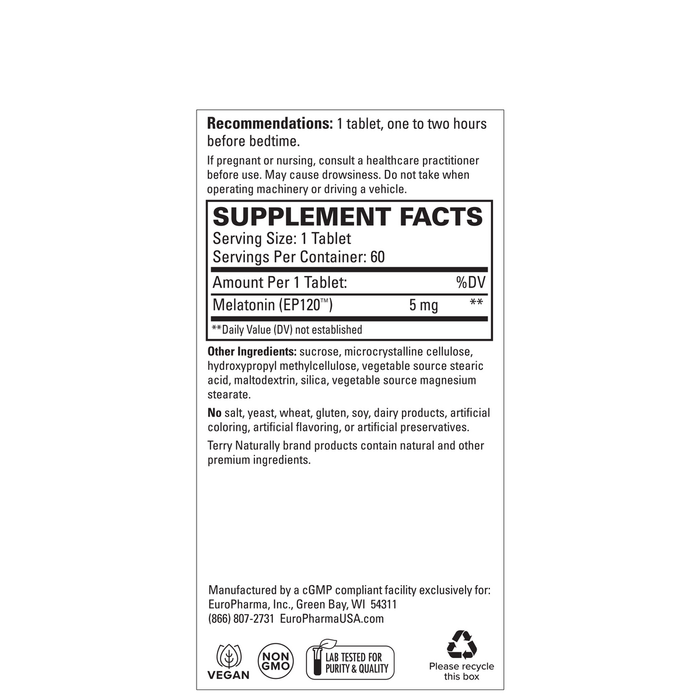 Melatonin EP120™ 5mg