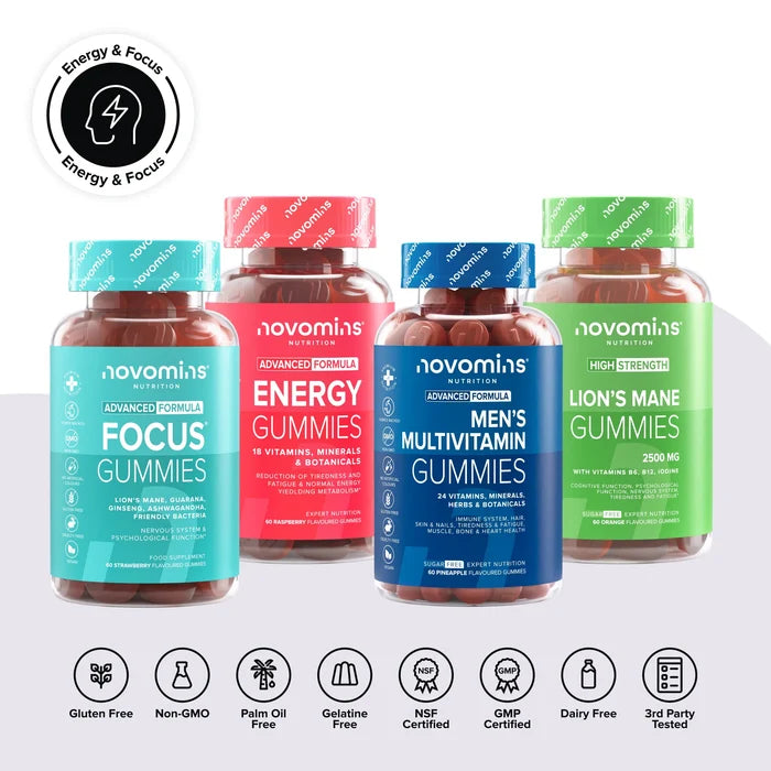 Novomins Men’s Energy & Focus for Work Bundle