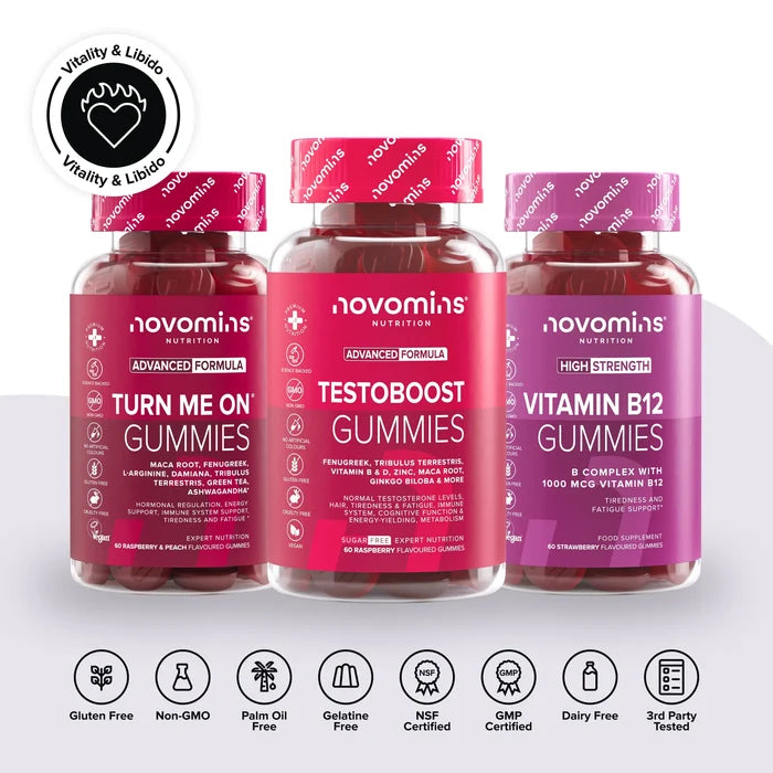 Novomins Men's Vitality & Libido Bundle