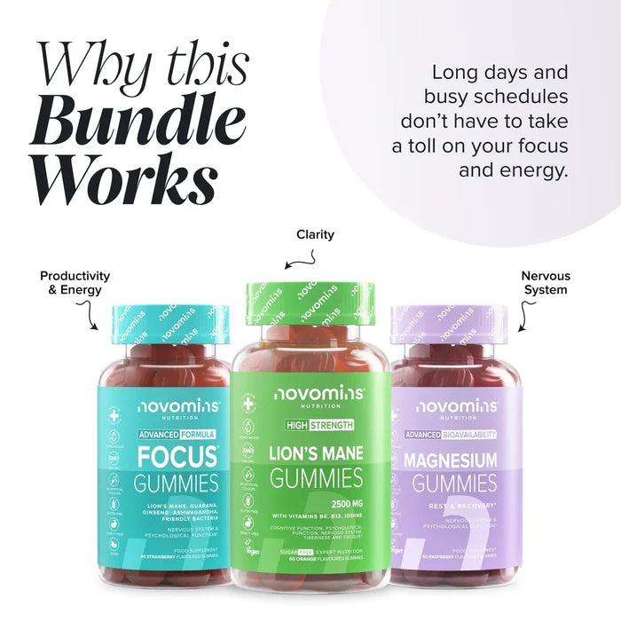 Novomins Mind & Focus Bundle why this bundle works