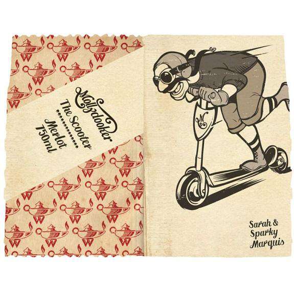 Mollydooker The Scooter Merlot 2017 - BuyWinesOnline.com