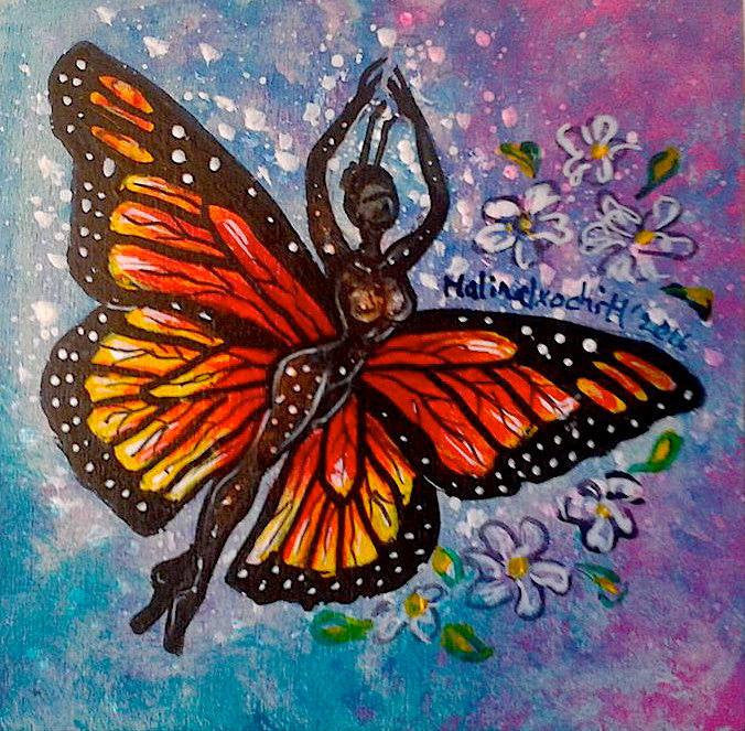 Monarca II by artist Gabriela Zapata