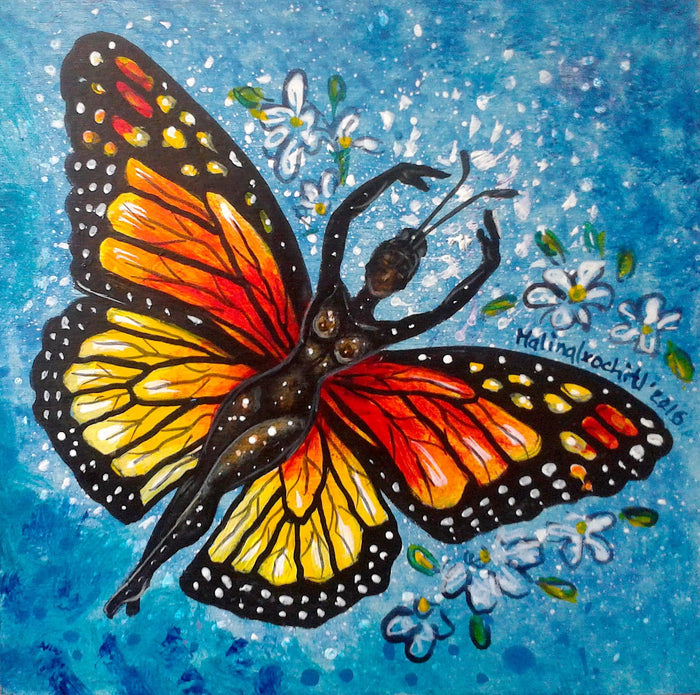 Monarca IV by artist Gabriela Zapata
