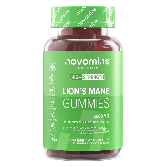 Novomins Lion's Mane Gummies 2500mg