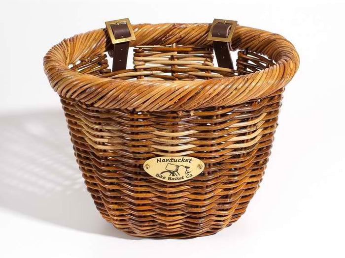 Nantucket Cisco Collection Front Wicker Baskets - Adult Size