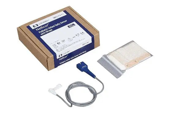 Nellcor Original Adult-Neonatal SPO2 Sensor with Wraps - Next Day delivery SPO2 sensor wraps SelfiMed UK