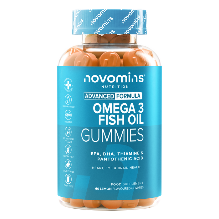 Novomins Omega-3 Fish Oil Gummies