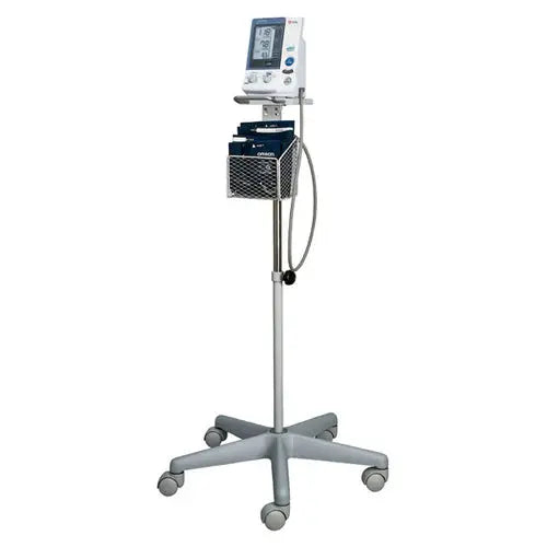 Omron HEM-907 Professional Blood Pressure Monitor - Monitor with Mobile professional blood pressure monitor stand SelfiMed UK