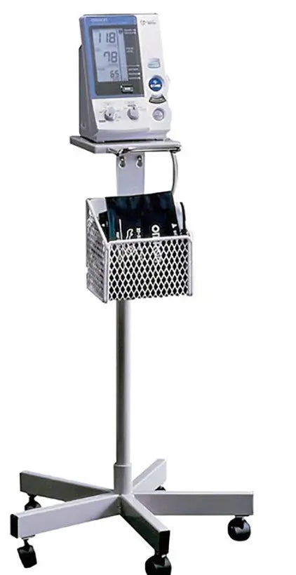 Omron HEM-907 Professional Blood Pressure Monitor - Monitor with Mobile professional blood pressure monitor stand SelfiMed UK