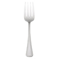 Oneida 2544FSLF Needlepoint 6 1/8" 18/8 Stainless Steel Extra Heavy Weight Salad / Dessert Fork - 12/Pack