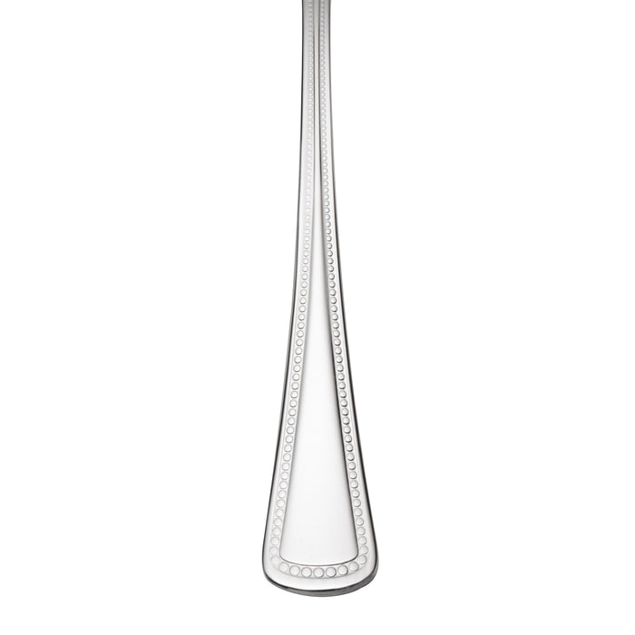 Oneida 2544FSLF Needlepoint 6 1/8" 18/8 Stainless Steel Extra Heavy Weight Salad / Dessert Fork - 12/Pack