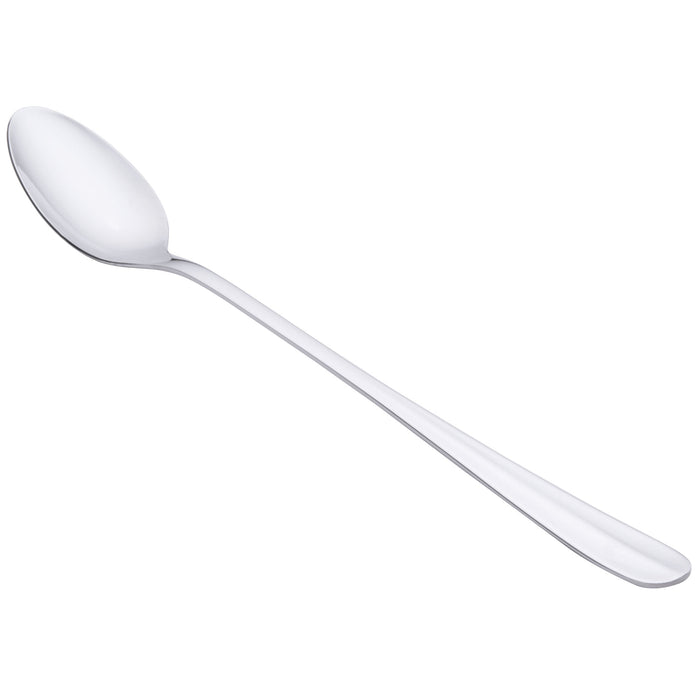 Oneida B735SITF Bague 8" 18/0 Stainless Steel Heavy Weight Iced Tea Spoon - 12/Pack