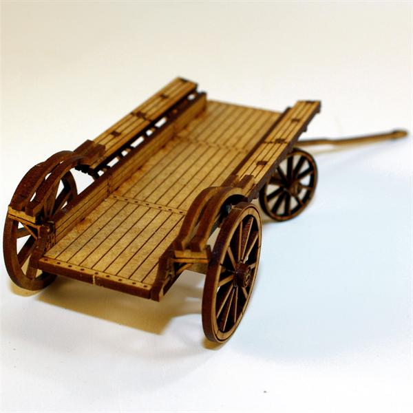 Ox/Flat Bed Wagon (4Ground)