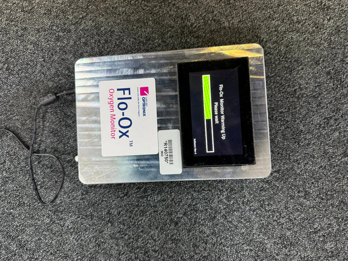 Oxford Optronix Flo-Ox Oxygen Monitor with Mark I Ventura CPAP Flow Generator & Clamp oxygen monitor SelfiMed UK