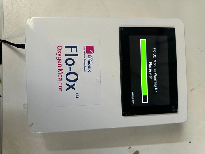 Oxford Optronix Flo-Ox Oxygen Monitor with Mark I Ventura CPAP Flow Generator oxygen monitor SelfiMed UK