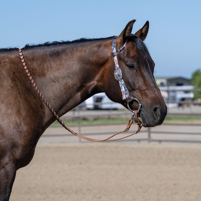 Patterned Poly Headstall