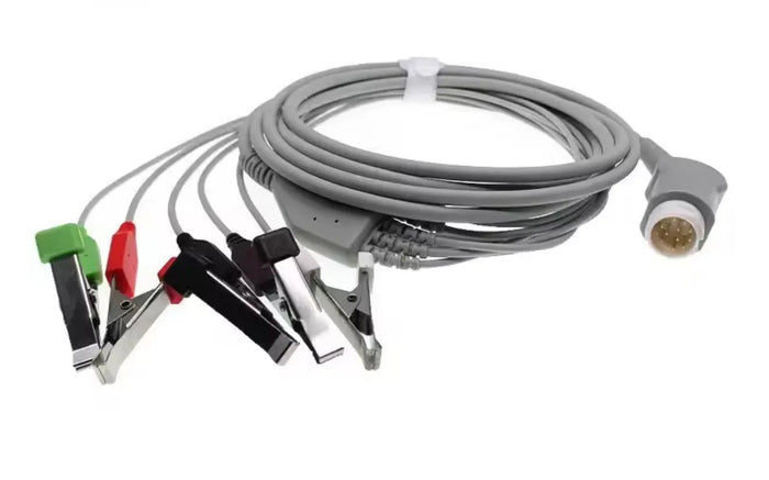 Philips 12 pin 5 Lead Grabber ECG EKG Cable M2 M1001A M1175A - Next Day Delivery next day delivery SelfiMed UK